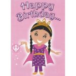 Happy Birthday Card - Kaur Princess