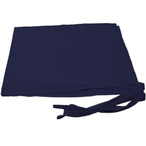 Navy Blue Patka with strings (Large)